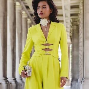 🌻NEW w.tag The Drop Sulphur Spring Buckle Crop Blazer Size 3X (24-26 plus size)